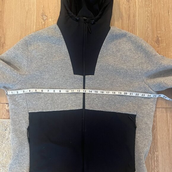 Mikael Holebrook Windproof Hood- Grey Melange/ Black - Size XL - Picture 12 of 12